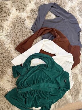 Set of Four Long Sleeve Tops